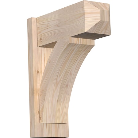 Ekena Millwork Thorton Smooth Craftsman Outlooker, Douglas Fir, 7 1/2"W x 18"D x 22"H OUT08X18X22THR04SDF